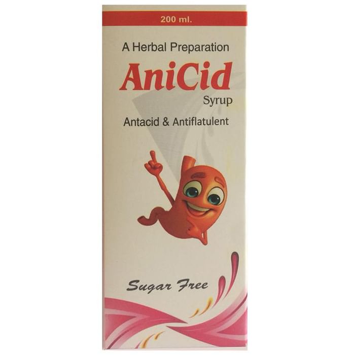 Anicid Syrup Sugar Free - Classic Derma
