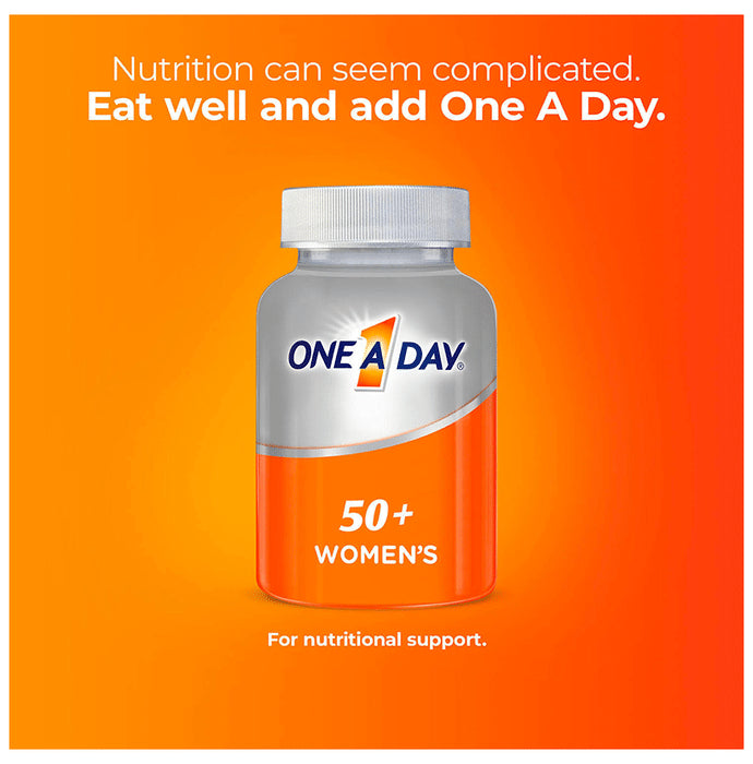 One A Day Women's 50+ Complete Multivitamin Tablet - Classic Derma