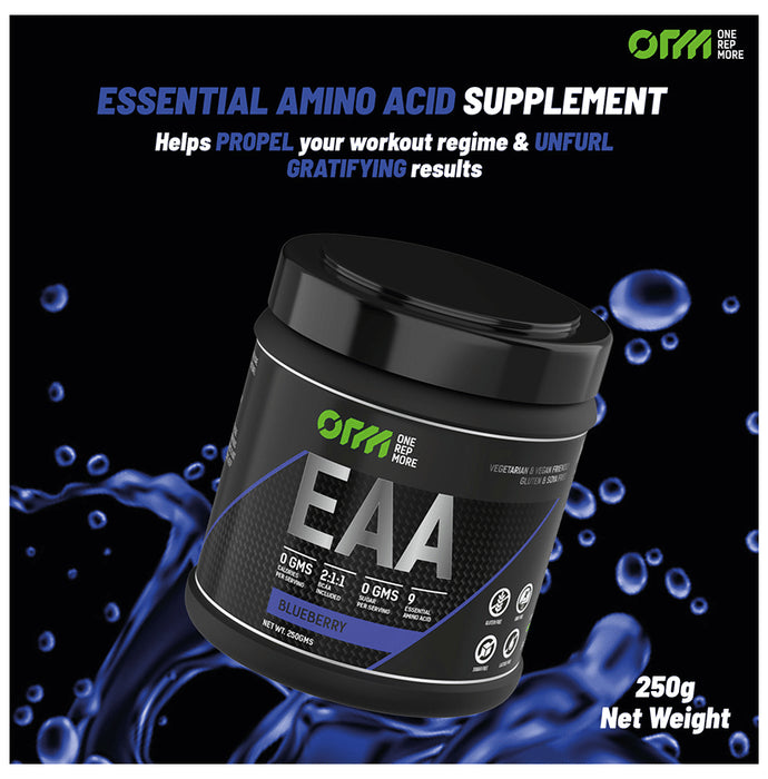 One Rep More EAA Powder Blueberry
