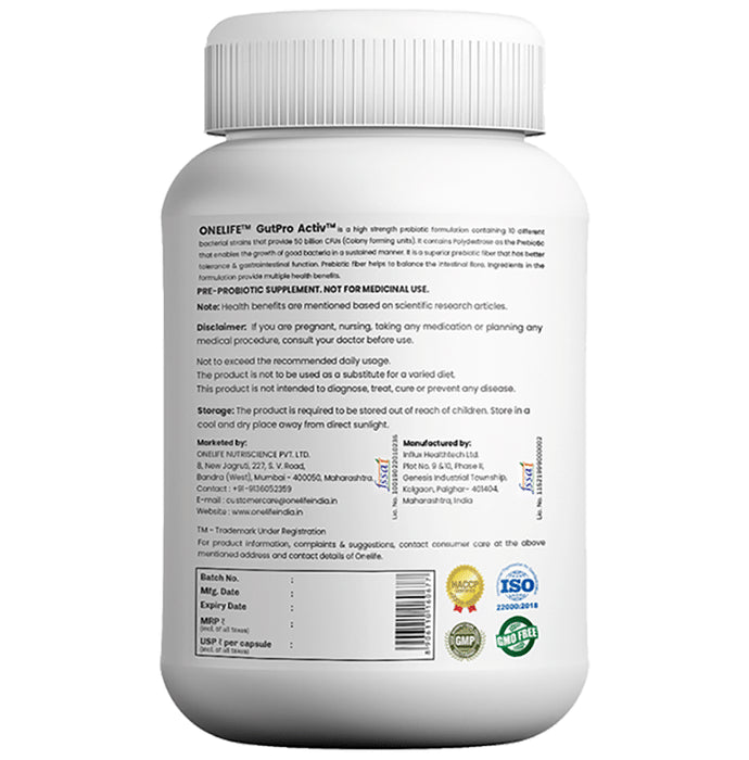 OneLife GutPro Activ Probiotics Capsule