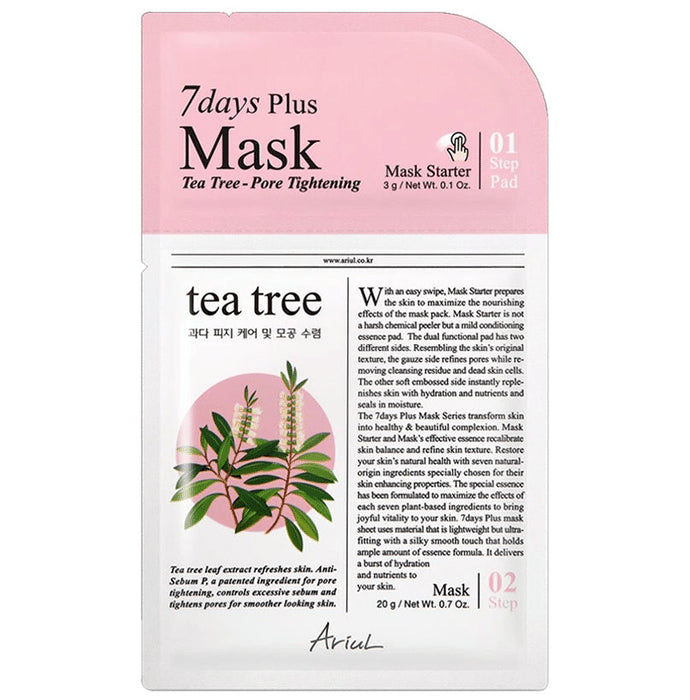 Ariul 7 Days Plus Mask (20gm Each) Tea Tree - Classic Derma