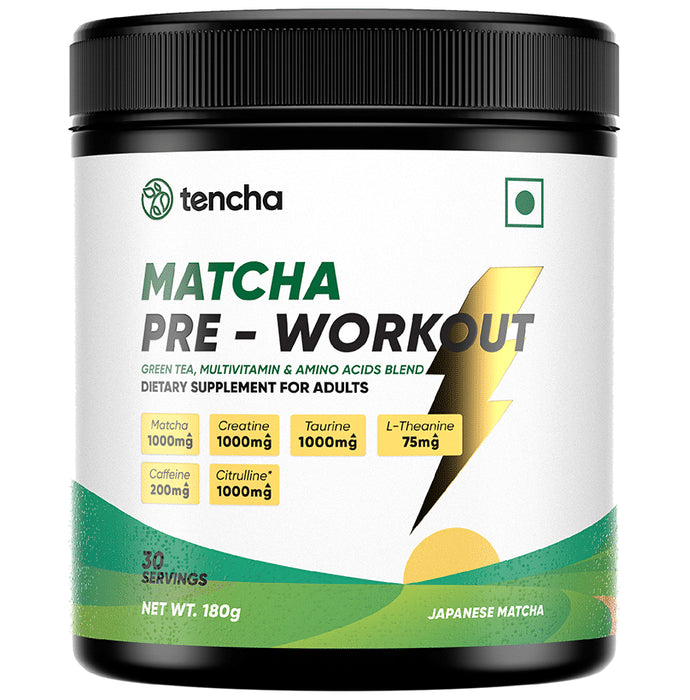 Tencha Blends Matcha Pre-Workout - Classic Derma