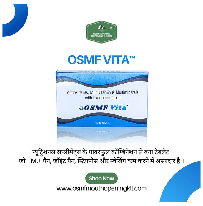 OSMF Vita with Multivitamin, Multiminerals & Lycopene | Tablet for Joint Pain, Stiffness & Swelling
