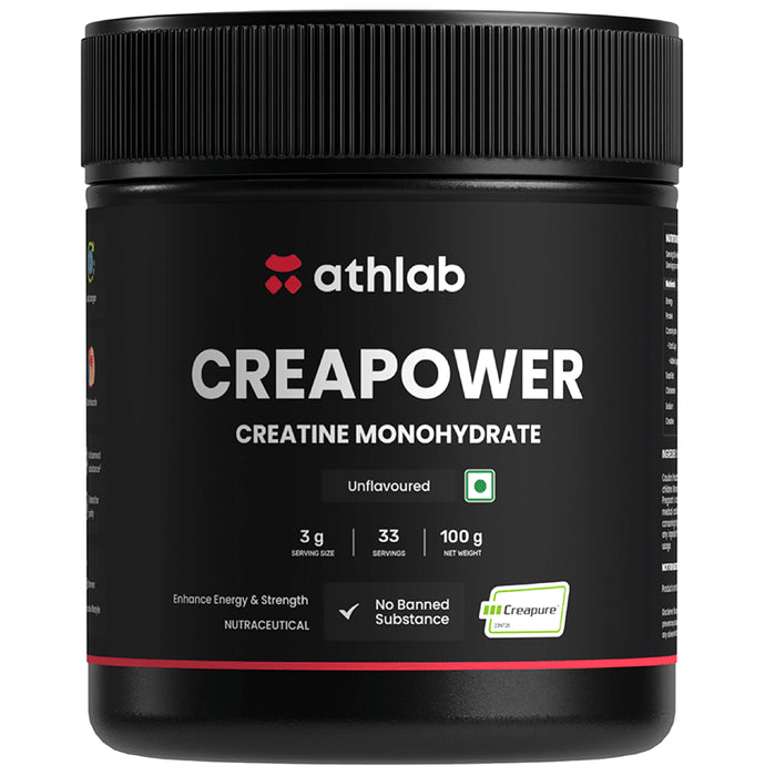 Athlab Creapower Powder Unflavored - Classic Derma