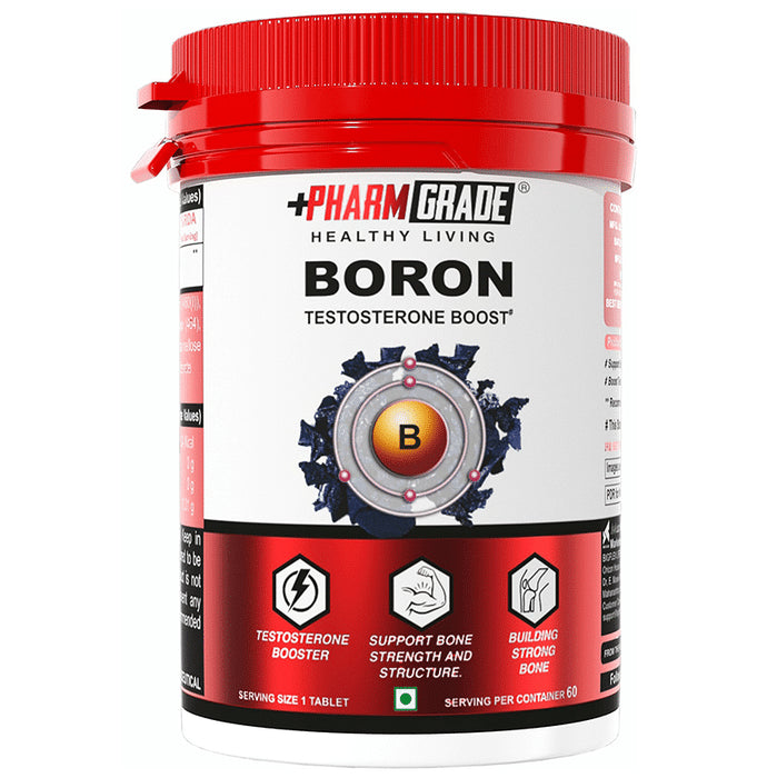 Pharmgrade Boron Testosterone Boost Tablet - Classic Derma