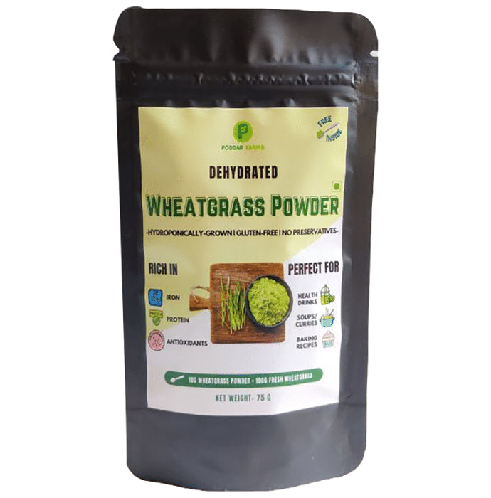 Poddar Farms Dehydrated Wheatgrass Powder - Classic Derma