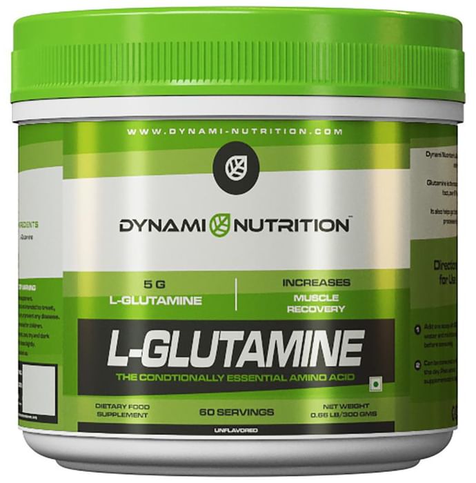 Dynami Nutrition L-Glutamine Powder Unflavoured - Classic Derma