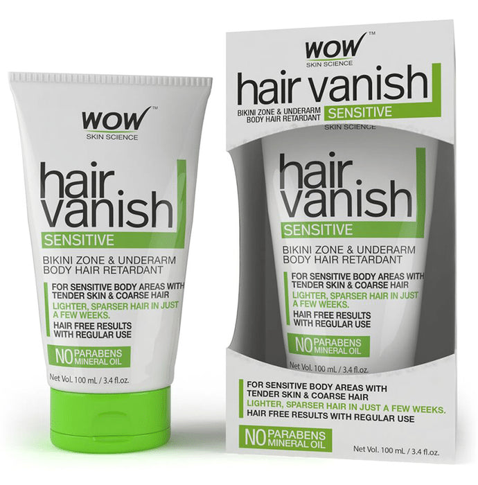WOW Skin Science Hair Vanish Sensitive - Classic Derma