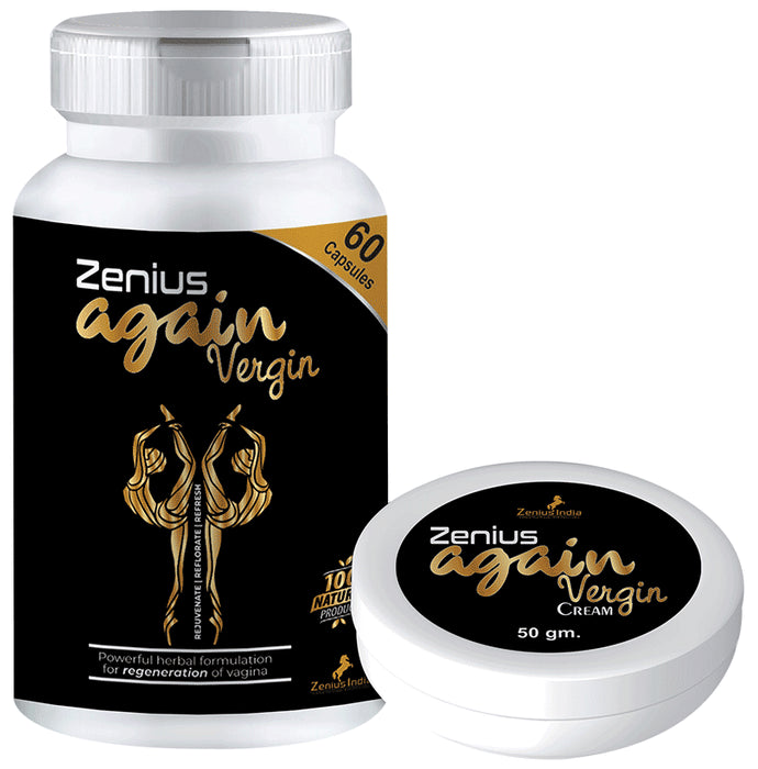 Zenius Again Vergin Kit for Women Sexual Mood Enhance With Vaginal Tightening Cream - Classic Derma
