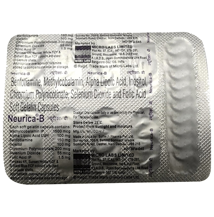 Neurica-B Soft Gelatin Capsule