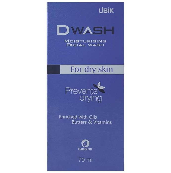 DWash Moisturising Facial Wash | Prevents Skin Drying | For Dry Skin - Classic Derma