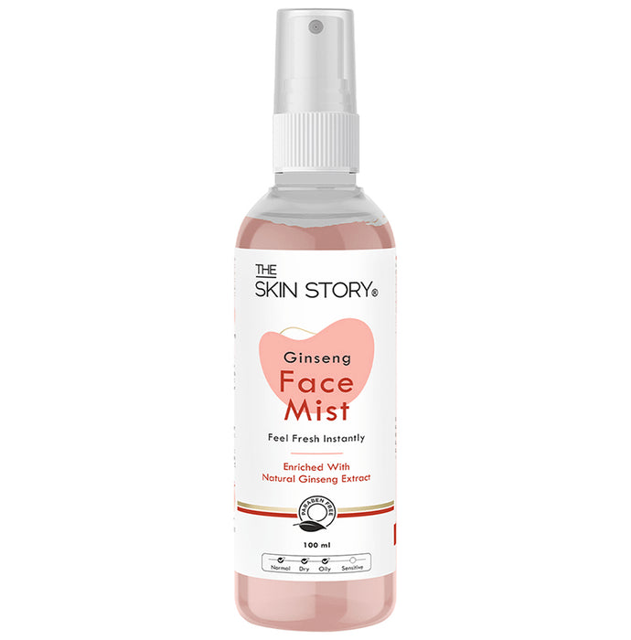 The Skin Story Ginseng Face Mist Enriched With Natural Ginseng Extract - Classic Derma