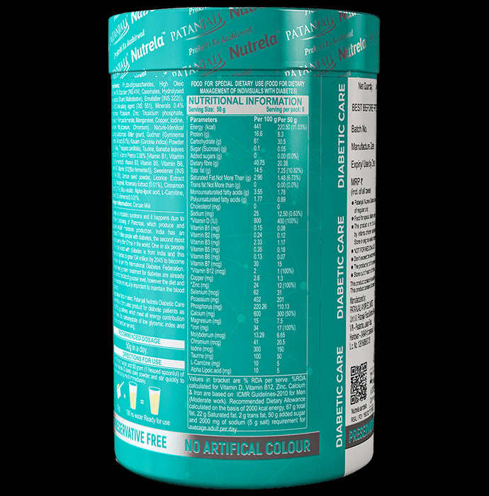 Patanjali Nutrela Diabetic Care for Weight & Blood Sugar Management | Powder