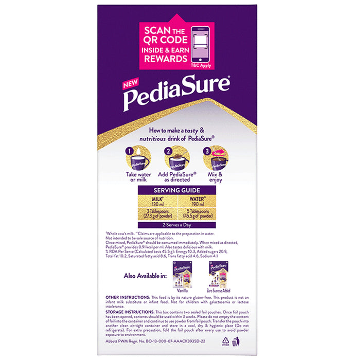 PediaSure Vital Nutrients to Help kids Growth Powder (475gm Each) Chocolate