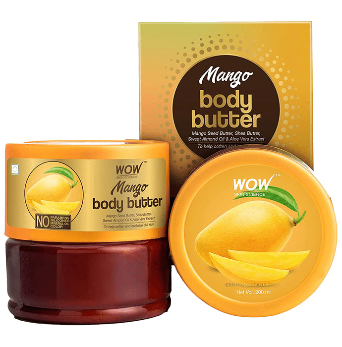 WOW Skin Science Mango Body Butter - Classic Derma