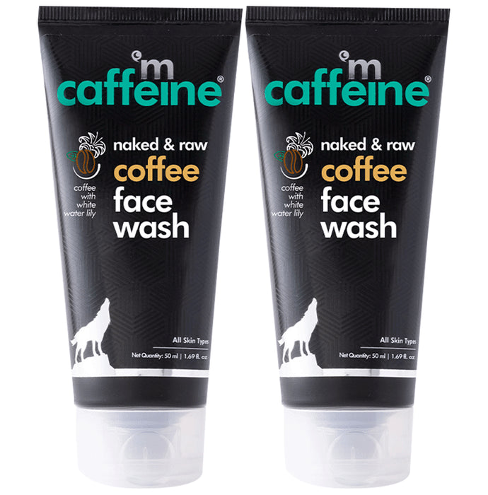 mCaffeine Coffee Face Wash (50ml Each) - Classic Derma