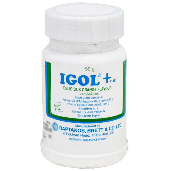 Igol Plus Powder Delicious Orange Sugar Free - Classic Derma