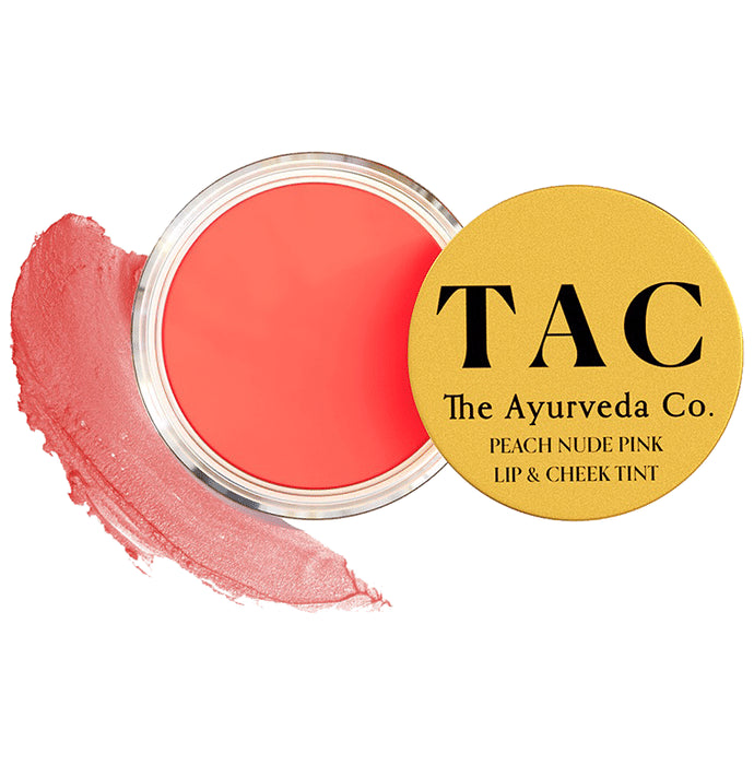 TAC The Ayurveda Co. Peach Nude Pink Lip & Cheek Tint - Classic Derma