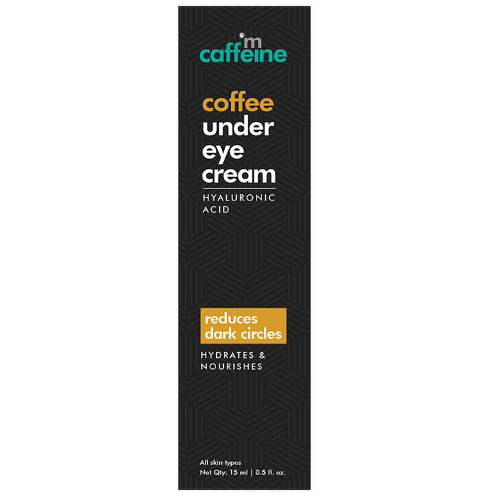 mCaffeine Coffee Under Eye Cream Hyaluronic Acid - Classic Derma