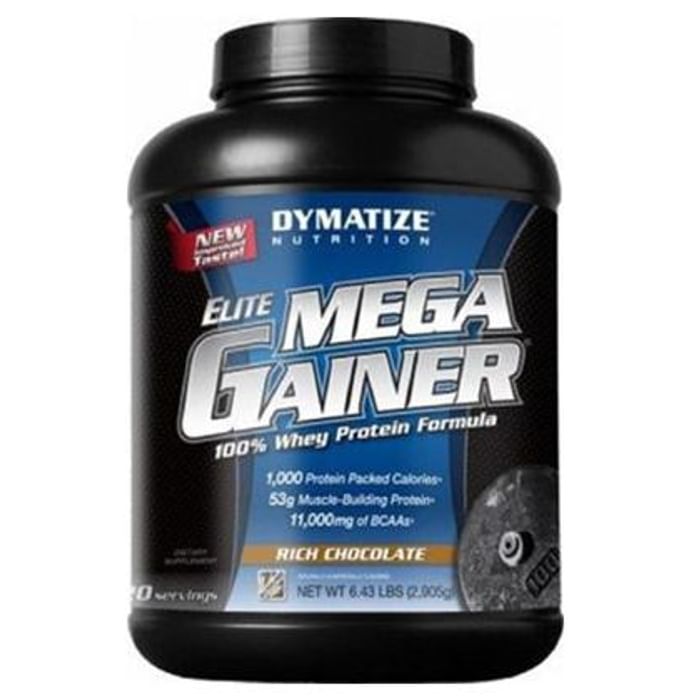 Dymatize Nutrition Elite Mega Gainer Powder Rich Chocolate - Classic Derma