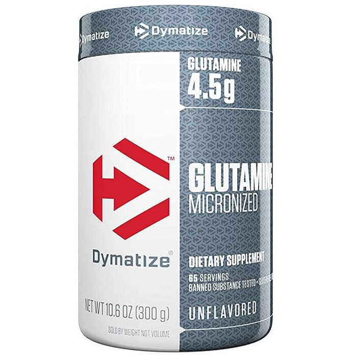 Dymatize Nutrition Glutamine Powder Unflavoured - Classic Derma