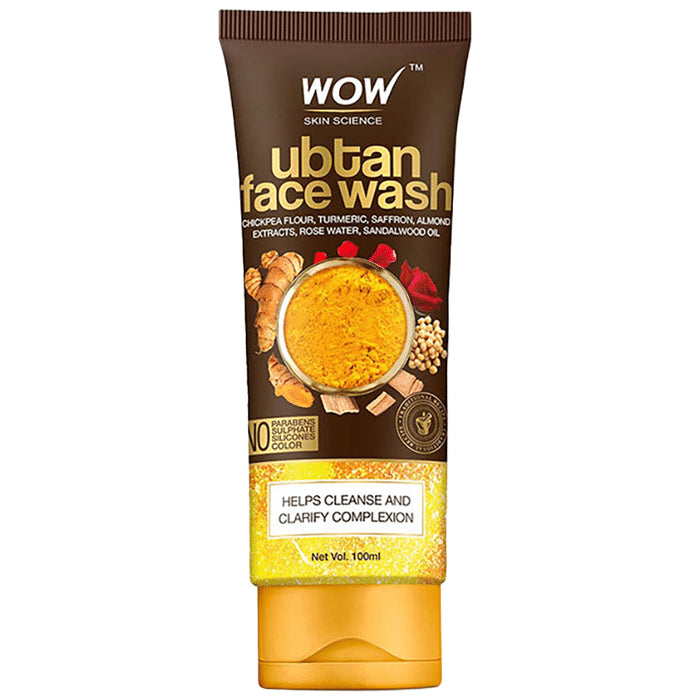 WOW Skin Science Ubtan Face Wash - Classic Derma