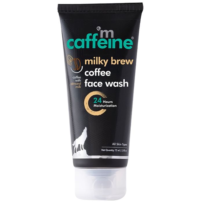 mCaffeine Naked & Raw Coffee Face Wash | Normal to Oily Skin Latte - Classic Derma