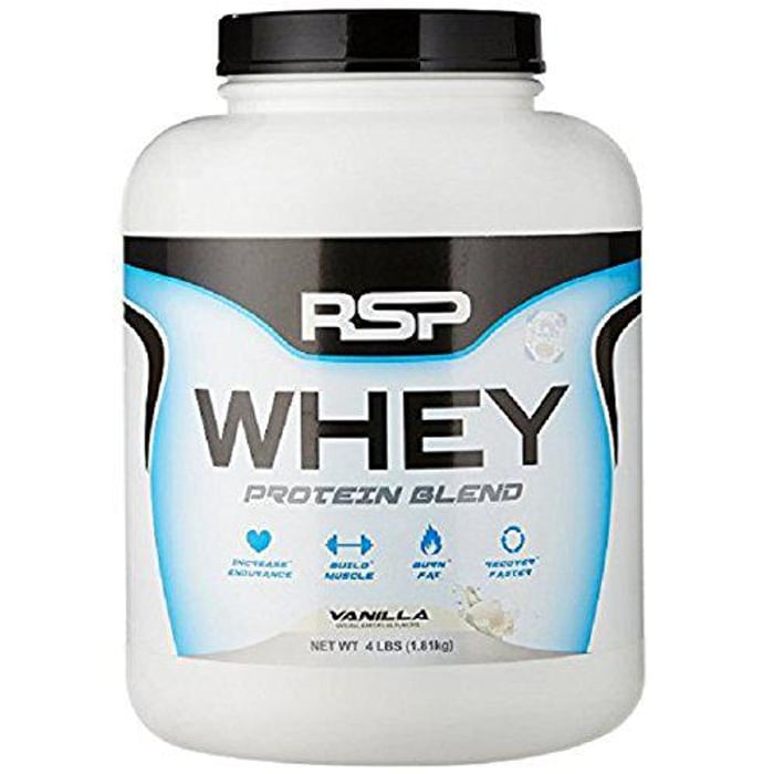 RSP Nutrition Whey Protein Powder Vanilla - Classic Derma