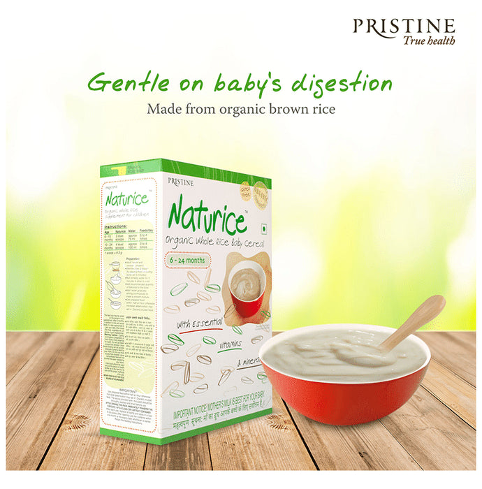 Pristine Naturice Organic Whole Rice Supplement For Children