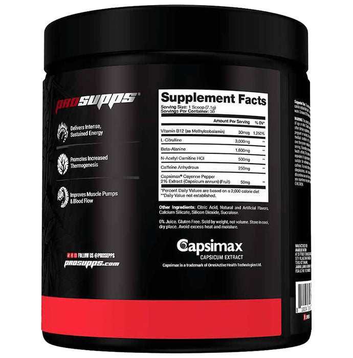 Pro Supps Hyde Thermo Powder Fruit Punch