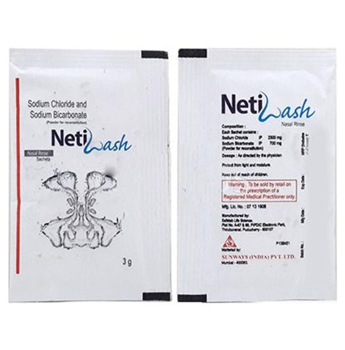 Netiwash Nasal Rinse Sachet - Classic Derma