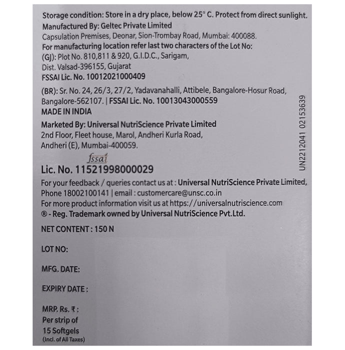 E-Cod Plus The Next Generation Vitamin E Softgels