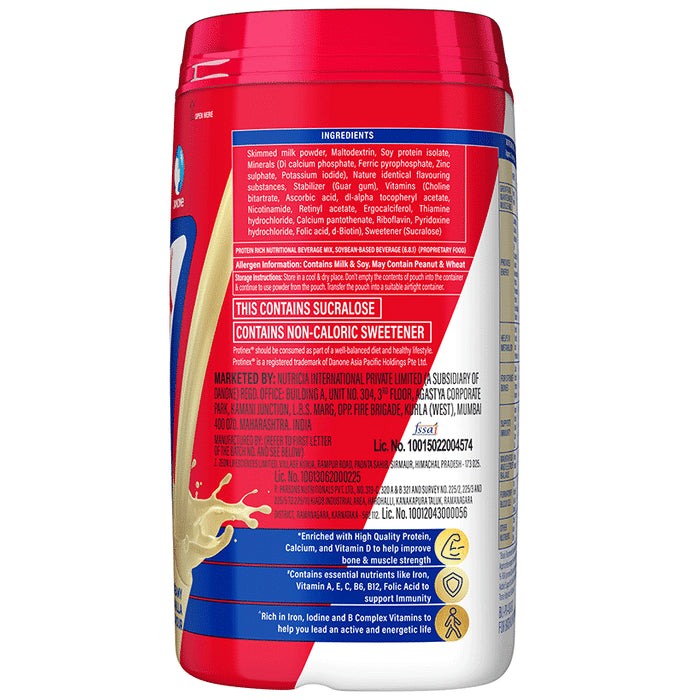 Protinex High Quality Protein | Nutritional Drink for Immunity & Strength | Zero Added Sugar Creamy Vanilla Powder