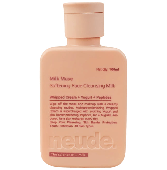 Neude Milk Muse Softening Face Cleansing Milk Cream - Classic Derma