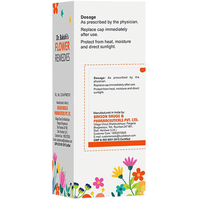 Bakson's Homeopathy Dr. Bakshi Flower Remedies Aspen Drop 30