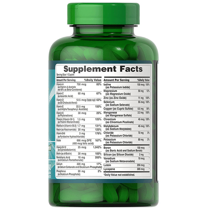 Puritan's Pride ABC Plus Senior Multi Coated Caplet