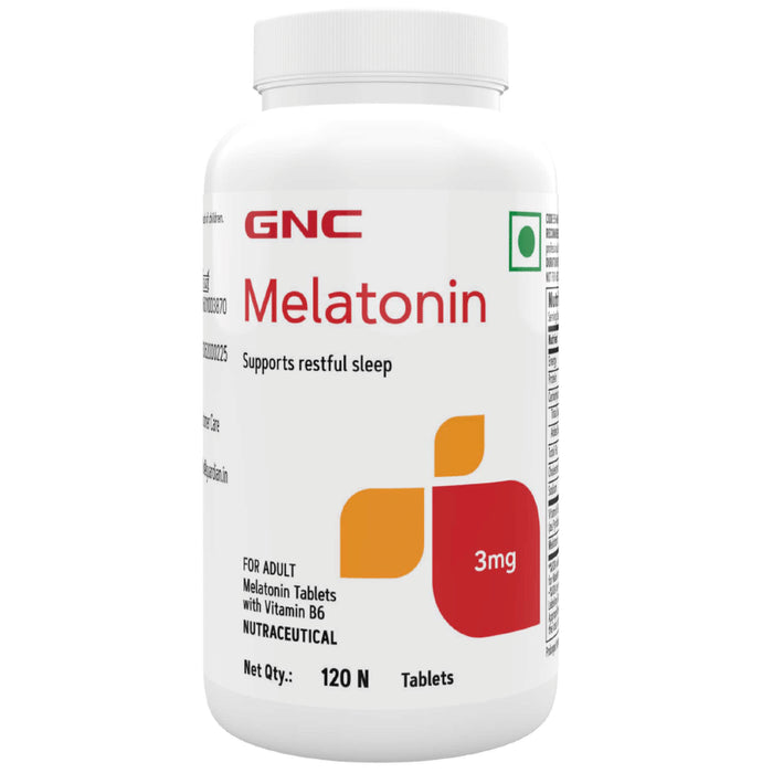 GNC Melatonin 3mg Tablet - Classic Derma