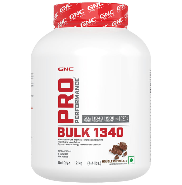 GNC Pro Performance Bulk 1340 Double Chocolate - Classic Derma