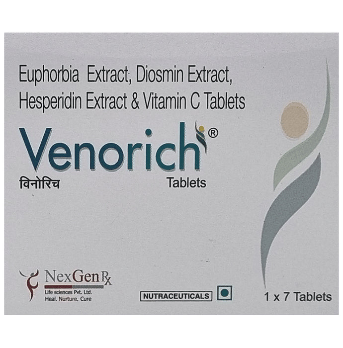 Venorich Tablet Nutraceutical - Classic Derma