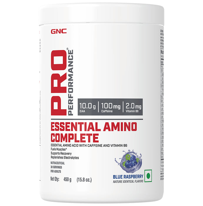 GNC Pro Performance Essential Amind Complete Blue Raspberry - Classic Derma