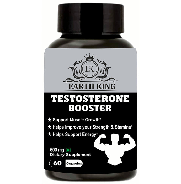 Earth King Testosterone Booster 500mg Capsule - Classic Derma