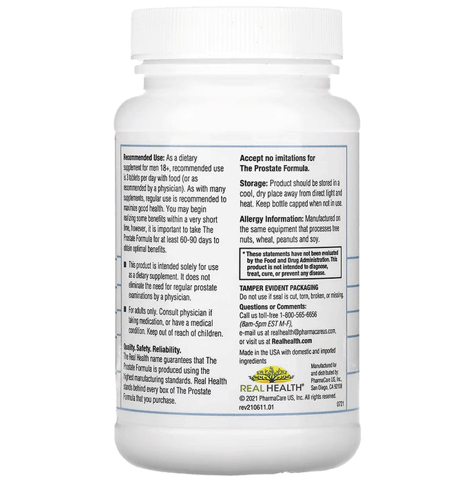 Real Health The Prostate Formula Tablet