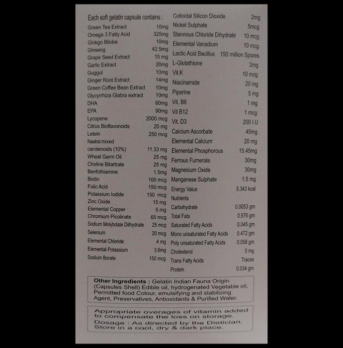 Redivit 9G Softgel Capsule