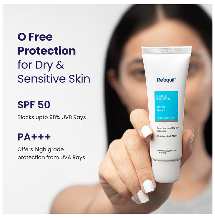 Re'equil O Free Sunscreen SPF 50 PA+++