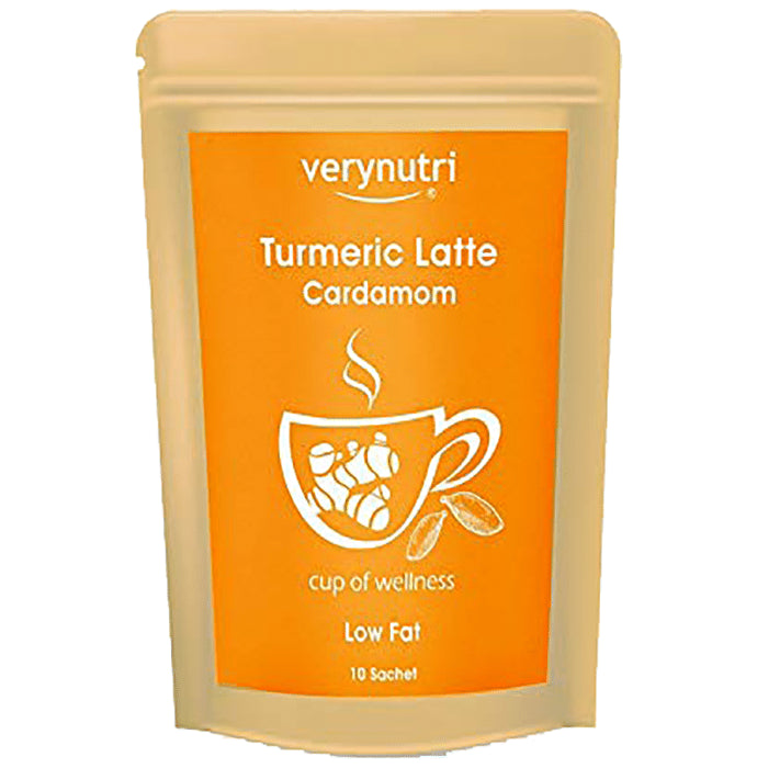 Verynutri Cardamom Turmeric Latte (16gm Each) Sachet - Classic Derma