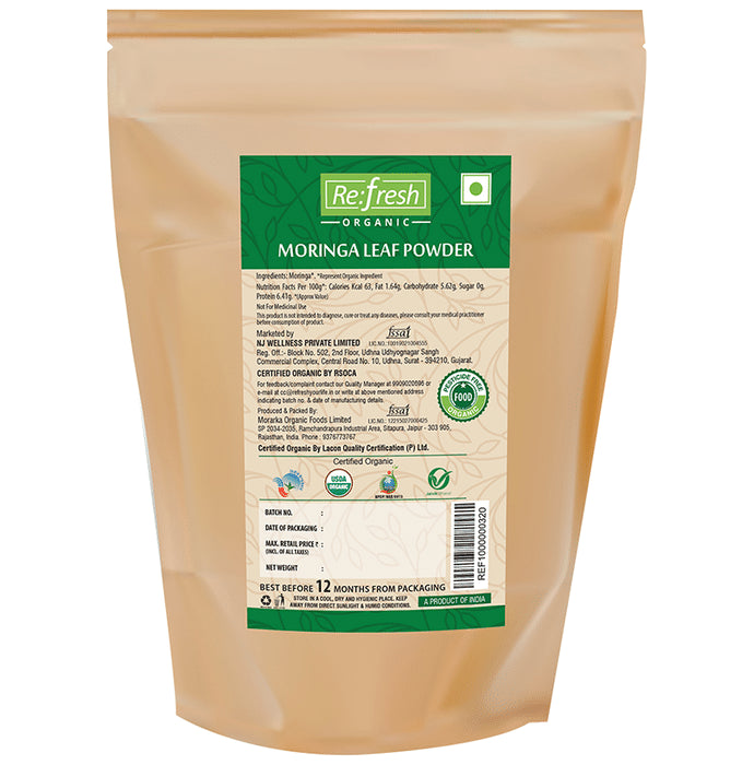 Refresh Organic Moringa Leaf Powder