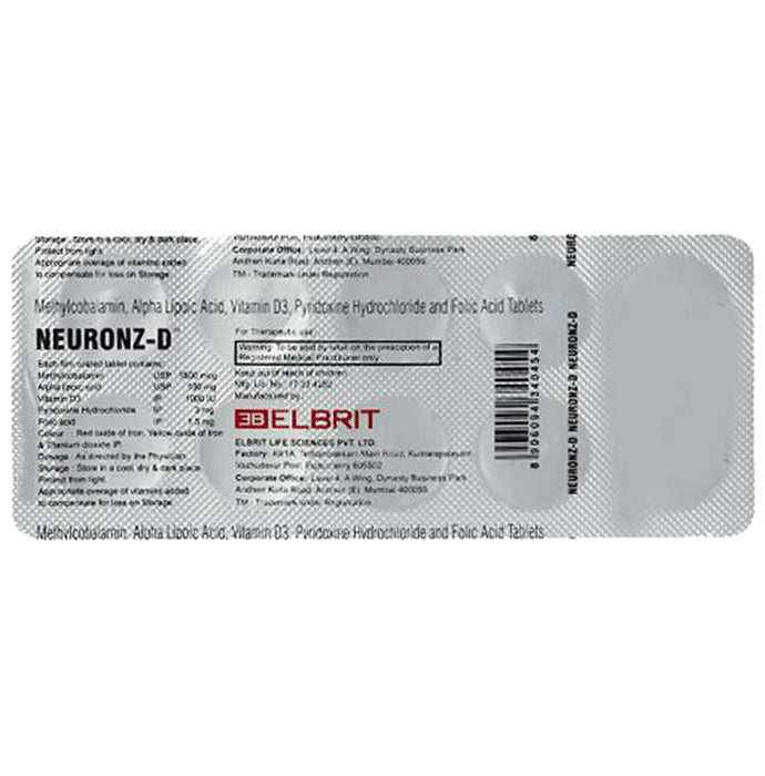 Neuronz D Tablet - Classic Derma