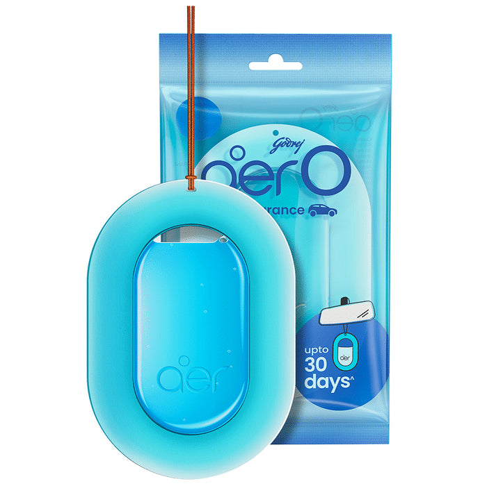 Godrej aer O Hanging Car Air Freshener Cool Aqua - Classic Derma