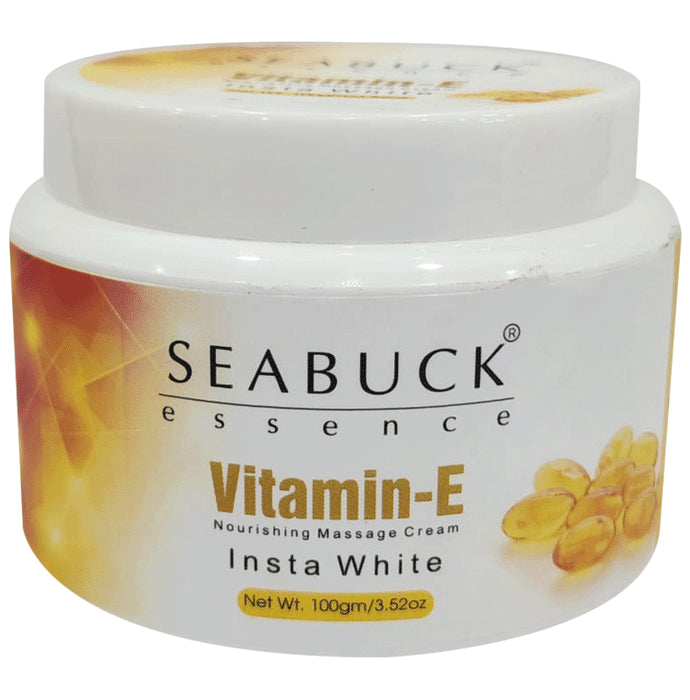 Seabuck Essence Vitamin-E Nourishing Message Cream Insta White - Classic Derma