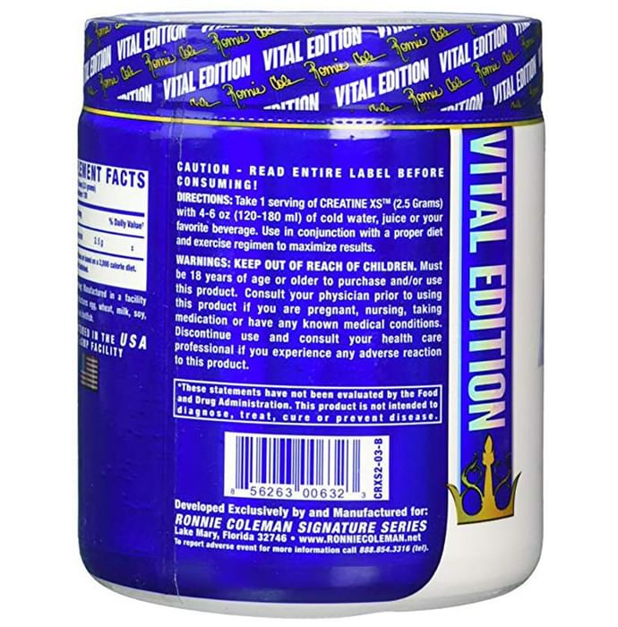 Ronnie Coleman Creatine XS Unflavoured